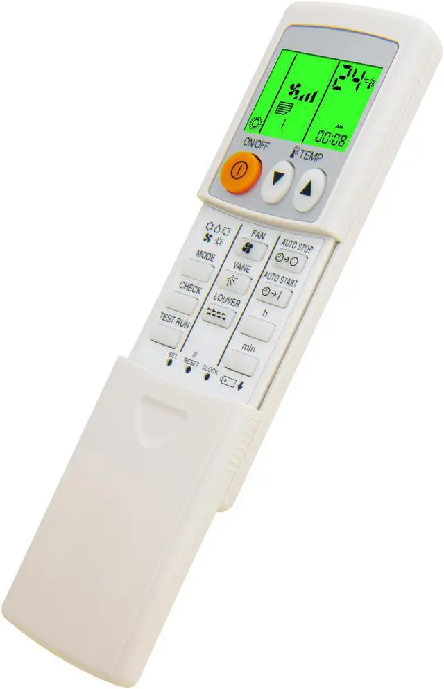 Alt view image 6 of 7 - Replacement Remote Control for Mitsubishi Electric AC Air Conditioner PKA-A36KA6 PEA-A12AA6 PEA-A18AA6 PEAD-A24AA5 PEAD-A30AA5 PEAD-A36AA5 PEAD-A42AA5 PLA-SP71BA PLA-SP100BA PLA-SP125BA