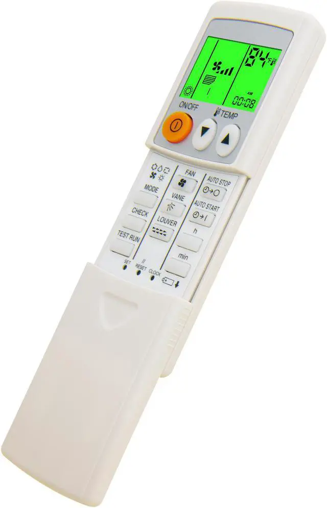 Alt view image 6 of 7 - Replacement Remote Control for Mitsubishi Electric AC Air Conditioner PKFY-P08NHMU-E2 PKFY-P12NHMU-E2 PKFY-P15NHMU-E2 PKFY-P18NHMU-E2 PKFY-P24NKMU-E2.TH PKFY-P30NKMU-E2.TH PKFY-P15VBM-E PKFY-P20VBM-E