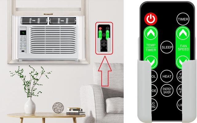 Alt view image 4 of 7 - Replacement Remote Control for LG 6711A20066H AKB73016015 LW1816HR LW2416HR LW1210HR 6711A20034D Window Mounted Type Air Conditioner