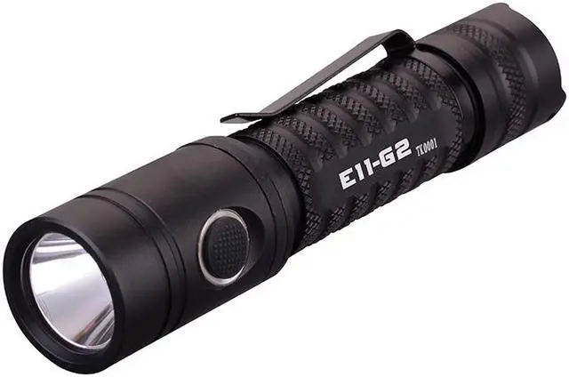 Alt view image 5 of 6 - Powertac E11-G2--1300 Lumen Dual-Switch Type-C Rechargeable LED EDC/Tactical Flashlight Powered by 18650x1(included)