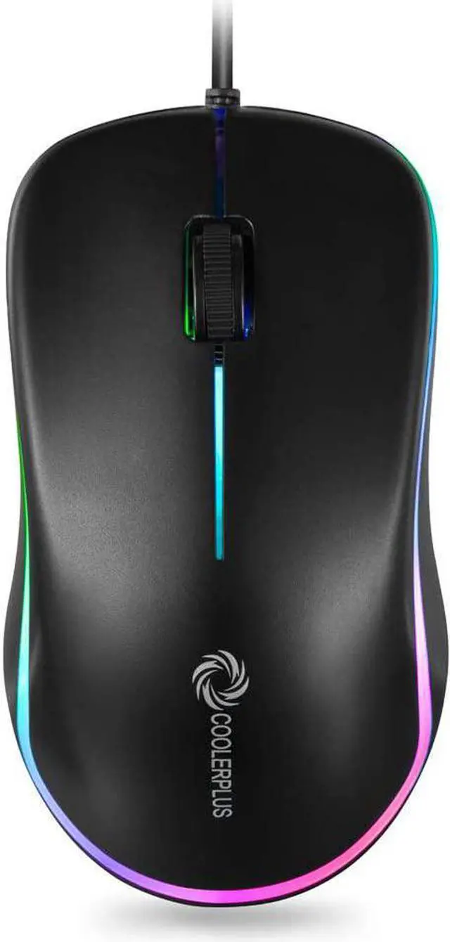 Main image of FC112 USB Optical Wired Computer Mouse with Easy Click for Office and Home, 1000DPI, Premium and Portable,Compatible with Windows PC, Laptop, Desktop, Notebook (Black)