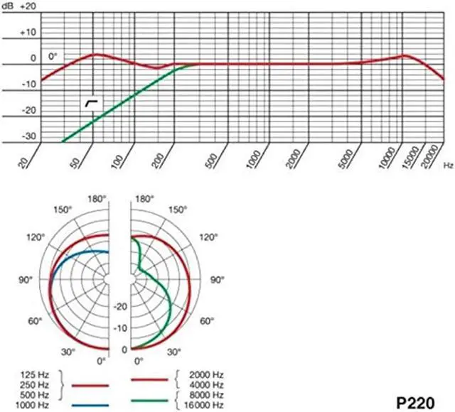 Alt view image 14 of 20 - AKG P220 High Performance Condenser Microphone