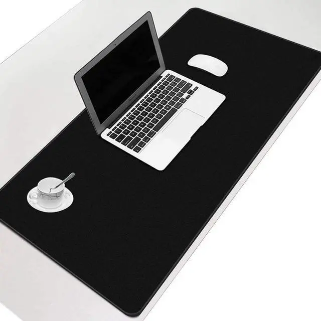 Alt view image 6 of 7 - Large Gaming Mouse Pad Extended Mouse Mat Non-Slip Rubber Base Mousepad Big Desk Pad Keyboard Mat with Stitched Edge for Laptop Notebook Computer Desktop PC Gamer Office & Home (23.5 x 11.8 Black)