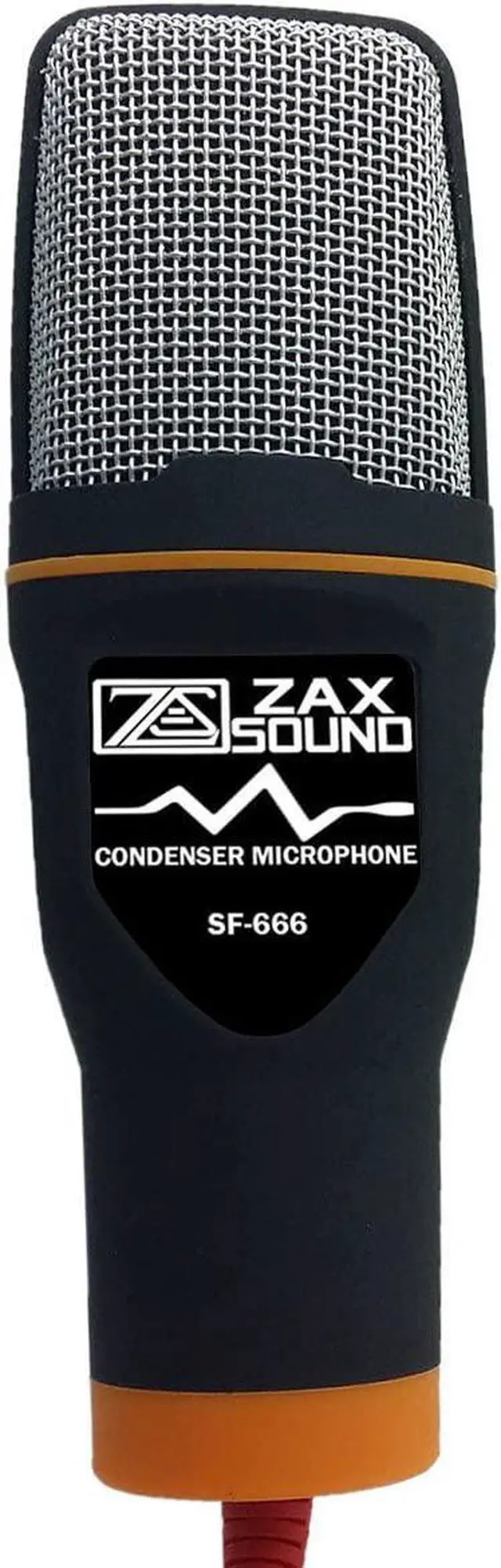 Alt view image 3 of 7 - Professional Cardioid Condenser Microphone with Tripod Stand for PC, Laptop, iPhone, iPad, Android Phones, Tablets, xBox and YouTube Recording, Black