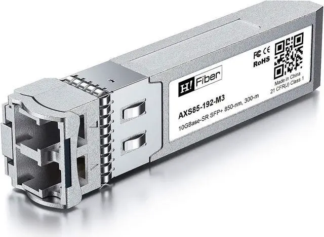 Alt view image 3 of 7 - 2 Pack 10Gbase-SR Modules with 10Gb SFP+ PCI-E NIC and 2M OM3 LC to LC Fiber Patch Cable, 10G MultiMode SFP+ LC Fiber Transceiver for UniFi, Broadcom BCM57810S Network Card, Dual SFP+ Ports, PCIe X8