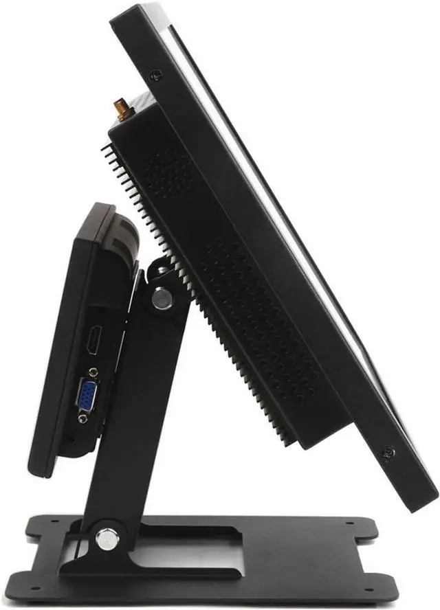 Alt view image 6 of 7 - Touch LCD Monitor&All in One PC Stand All Metal Holder Sturdy with VESA Hole 75x75mm&100x100mm