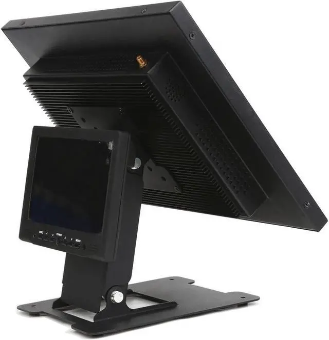 Alt view image 7 of 7 - Touch LCD Monitor&All in One PC Stand All Metal Holder Sturdy with VESA Hole 75x75mm&100x100mm
