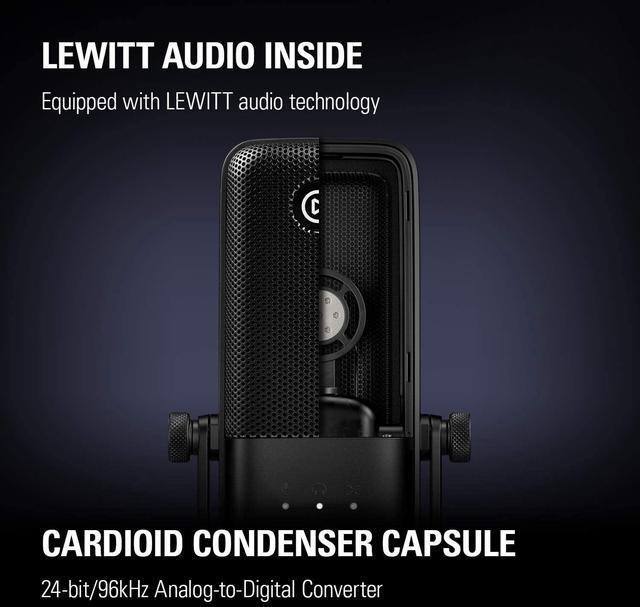 Alt view image 11 of 20 - Elgato Wave:3 - USB Condenser Microphone and Digital Mixer for Streaming, Recording, Podcasting - Clipguard, Capacitive Mute, Plug & Play for PC / Mac