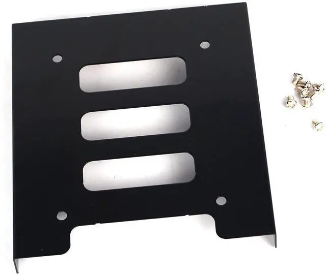 Alt view image 2 of 5 - Pack-4, SSD Mounting Bracket 2.5 to 3.5 Adapter,2.5 to 3.5 Hard Drive Adapter SSD Bracket Converts 2.5" Notebook Hard Drive to 3.5" Desktop Hard Drive Bay Mounting Bracket Adapter