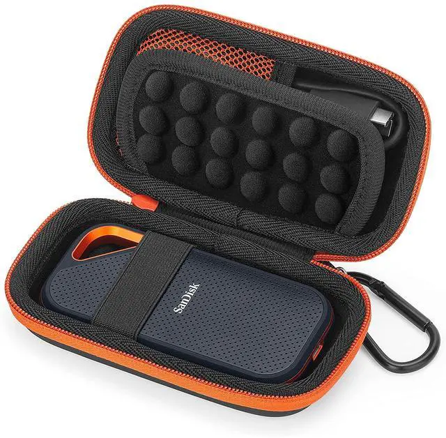 Main image of Hard Case for SanDisk Extreme Pro/SanDisk Extreme Portable External SSD 500GB 1TB 2TB, Travel Case Protective Cover Storage Bag