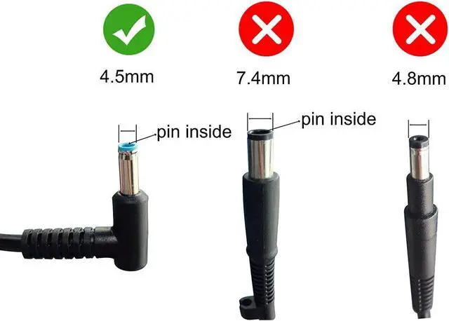 Alt view image 2 of 2 - 200W 10.3A Power AC Adapter Charger L00818-850 TPN-DA10 TPN-LA21 L73385-001for HP Omen 15 17 zbook 15 17 Pavilion Gaming 15 17 Envy 15 2020 Laptop Power Supply Cord
