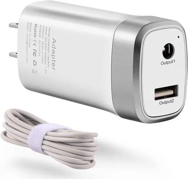 Main image of 60W Mini Charger for MacBook Pro 13 inch with Retina Display Magnetic 2 Portable Power Adapter for MAC - After Late 2012 - One Extra USB Port Design