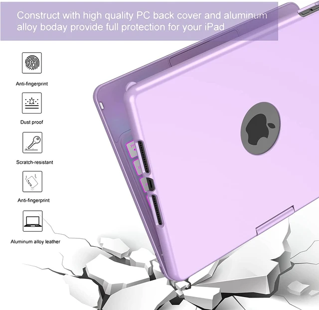 Alt view image 4 of 7 - HOTLIFE Touch Trackpad Keyboard Case for iPad 9th Generation/8th/7th Gen,