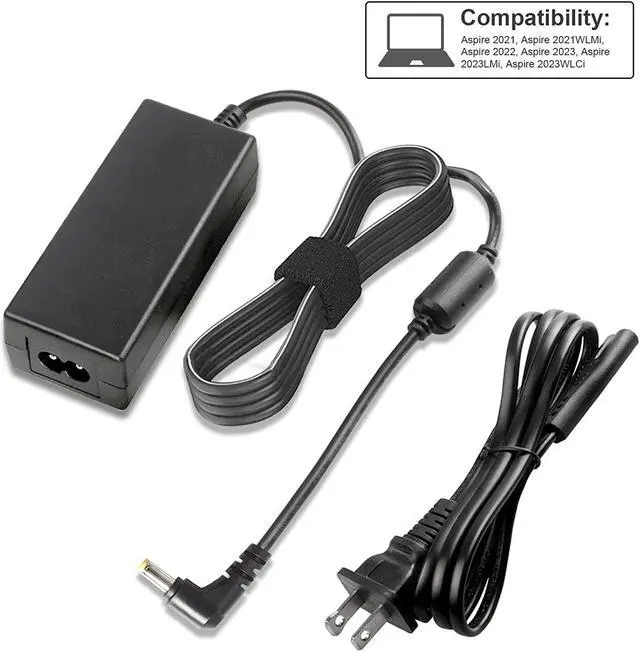 Alt view image 7 of 7 - AC Doctor INC Netbook AC Adapter Charger Gateway LT10 LT20 LT30 LT31 Laptop Power Supply Cord