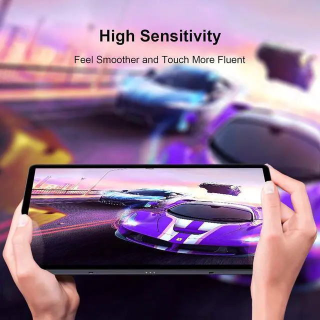 Alt view image 7 of 7 - [2-Pack Screen Protector for  Galaxy Tab A7 10.4 2020 (SM-T500/T505/T507) 9H Hardness Ultra Clear Scratch Resist Bubble Free Tempered Glass Protector for  Tab A7 10.4