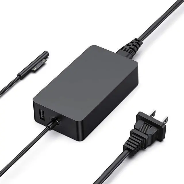 Main image of Surface Pro Charger 65W 15V 4A Surface Laptop Charger Replace for Microsoft Surface Pro X/9/8/7/6/5/4/3 Surface Laptop1/2/3/4 Surface Go1/2/3 Surface Book1/2/3 Power Supply Charger