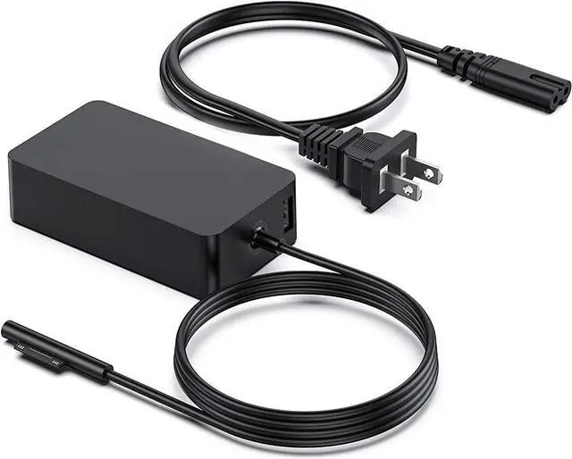 Alt view image 4 of 7 - Surface Pro Charger 65W 15V 4A Surface Laptop Charger Replace for Microsoft Surface Pro X/9/8/7/6/5/4/3 Surface Laptop1/2/3/4 Surface Go1/2/3 Surface Book1/2/3 Power Supply Charger