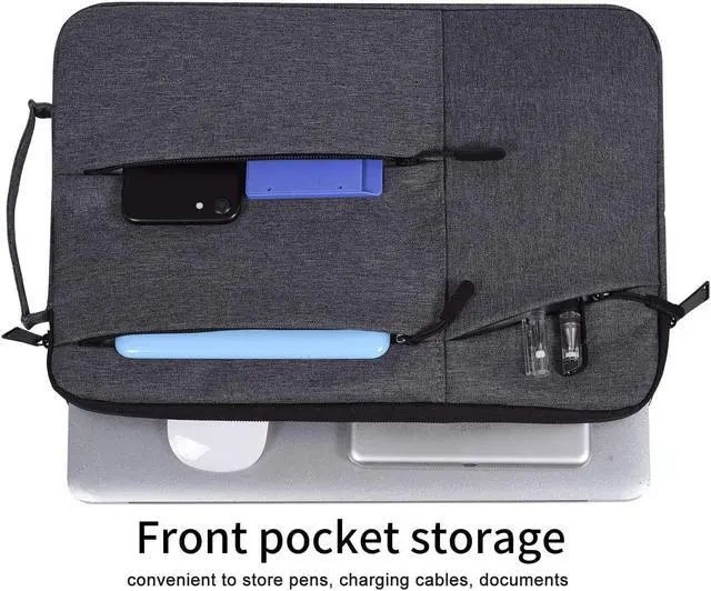 Alt view image 3 of 7 - Drawing Tablet Case Carrying Bag with Artist Glove Graphics Tablet Sleeve Protective Bag for Huion H610 Pro HS610 Xp-pen Deco 01 Star 06 Ugee M708 and Veikk A30 A50