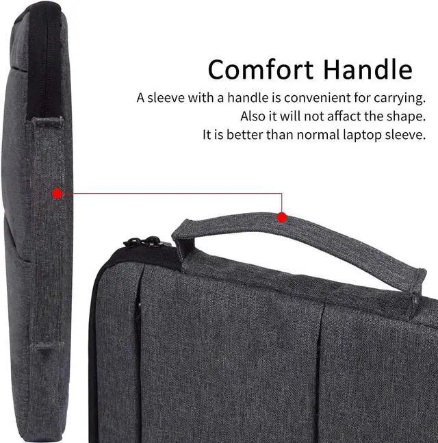 Alt view image 6 of 7 - Drawing Tablet Case Carrying Bag with Artist Glove Graphics Tablet Sleeve Protective Bag for Huion H610 Pro HS610 Xp-pen Deco 01 Star 06 Ugee M708 and Veikk A30 A50