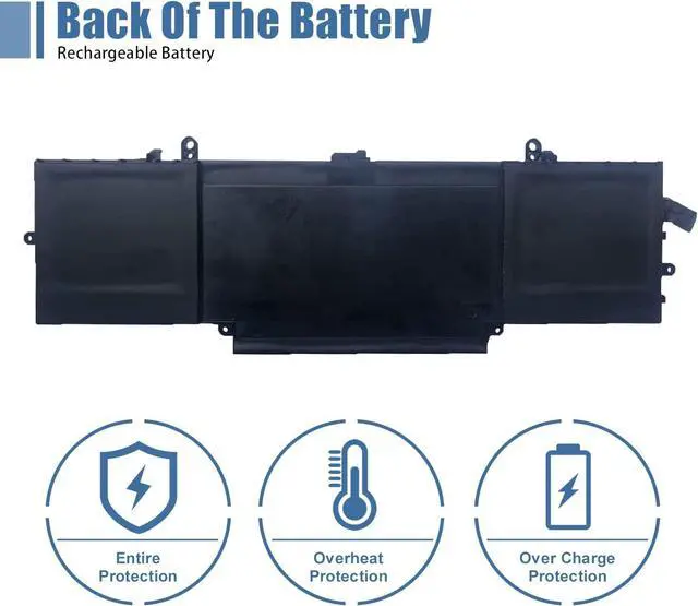 Alt view image 4 of 7 - Vanpir BE06XL 918108-855 918045-1C1 Battery Replacement for HP Elitebook 1040 G4 Folio Notebook Battery HSTNN-IB7V 918045-171 918045-2C1 HSN-Q02C BEO6XL HSTNN-DB7Y Battery 11.55V 67Wh 5800mAh