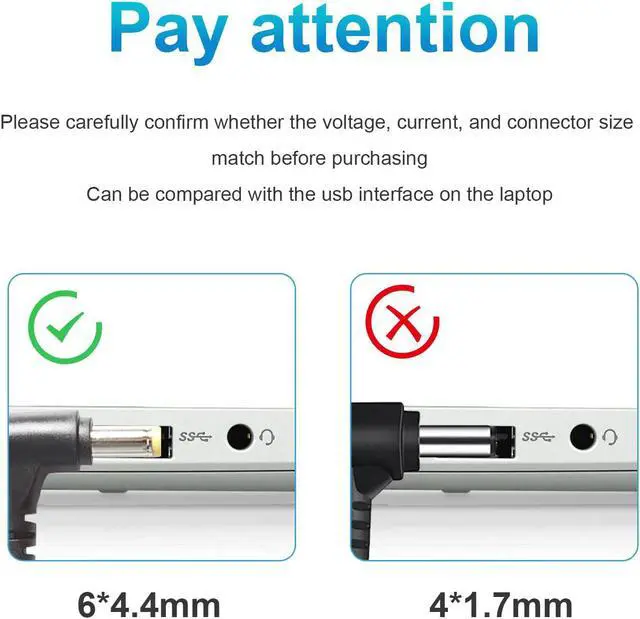 Alt view image 3 of 6 - AC Doctor INC 16V 4A AC Adapter Power Charger Cord for Fujitsu Sony Panasonic ScanSnap Canon PIXMA IP100 Printer 6.0 * 4.4mm