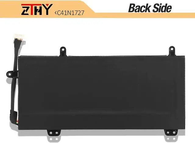 Alt view image 6 of 7 - ZTHY New C41N1727 Laptop Battery Replacement for Asus Zephyrus GM501 GM501G GM501GM GM501GS ROG GU501 GU501GM GM501G-SEI006T GM501GS-EI015T Series Notebook 0B200-02900000 15.4V 55Wh