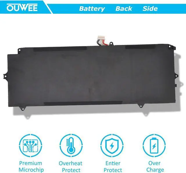 Alt view image 6 of 6 - MG04XL Laptop Battery Compatible with Hp Elite X2 1012 G1 Series Notebook HSTNN-DB7F MG04 812060-2B1 812060-2C1 812205-001 7.7V 40Wh 4820mAh