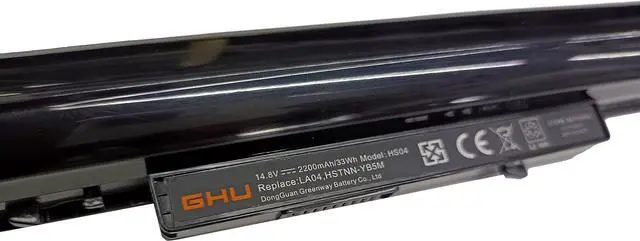Alt view image 3 of 7 - GHU New 33Wh 2200 mAh Battery for LA04 776622-001 728460-001 752237-001 HSTNN-UB5M HSTNN-UB5N HSTNN-Y5BV fit for HP Pavilion Touchsmart 14 15 15-F272WM 15-F233WM