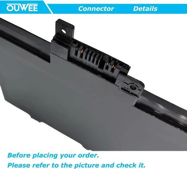 Alt view image 4 of 7 - OUWEE L17L3P71 Laptop Battery Compatible with Lenovo ThinkPad T480S Series Notebook L17M3P71 01AV478 SB10K97620 01AV479 SB10K97621 L17M3P72 01AV480 SB10K97622 11.58V 57Wh 4920mAh, Welcome to consult