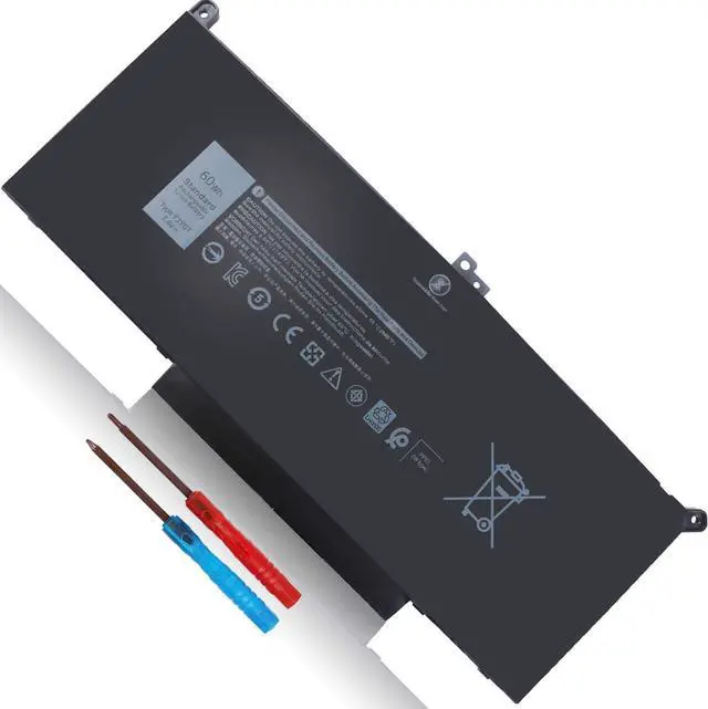 Main image of Emanjor 60Wh Type F3YGT DM3WC Battery Replacement for Dell Latitude 7480 7490 7280 7290 7380 7390 2X39G DM6WC 451-BBYE 453-BBCF KG7VF P73G001 P73G002 P28S001 P28S002 P28S P73G 7.6V 4-Cell