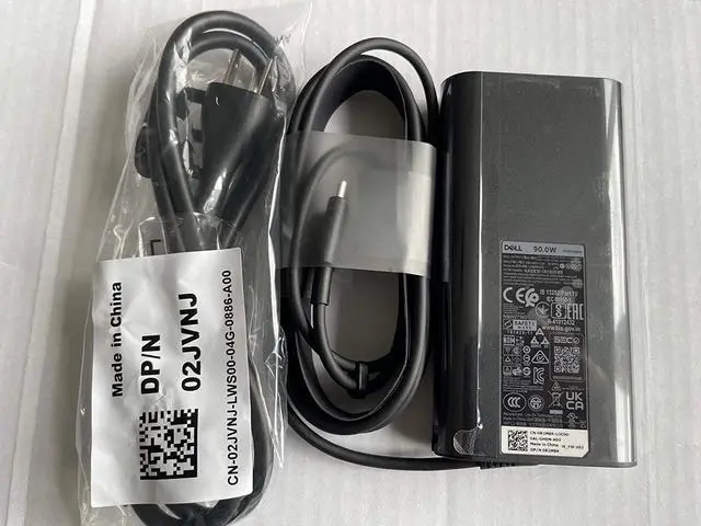 Alt view image 5 of 7 - New Replacement Dell 90W USB-C R2M8K 0R2M8K AC Adapter for Dell Latitude 5310 2-in-1, Latitude 5410, Latitude 5510, Precision 3550, Latitude 9410 2-in-1, XPS 15 (9500), Latitude 9510.
