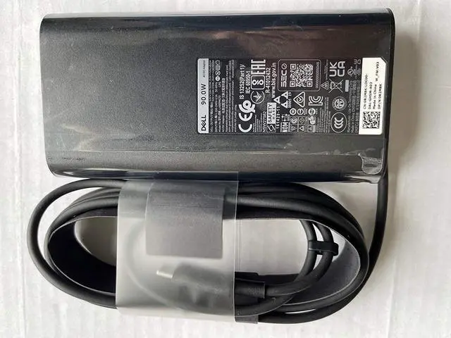 Alt view image 3 of 7 - New Replacement Dell 90W USB-C R2M8K 0R2M8K AC Adapter for Dell Latitude 5310 2-in-1, Latitude 5410, Latitude 5510, Precision 3550, Latitude 9410 2-in-1, XPS 15 (9500), Latitude 9510.