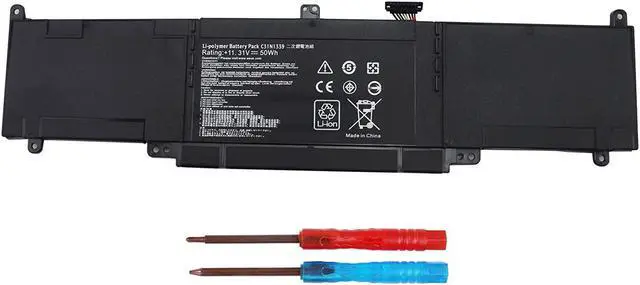 Alt view image 2 of 7 - C31N1339 Battery for ASUS ZenBook UX303 UX303L Q302L 0B200-9300000 3ICP7/55/90 [11.31V50WH]