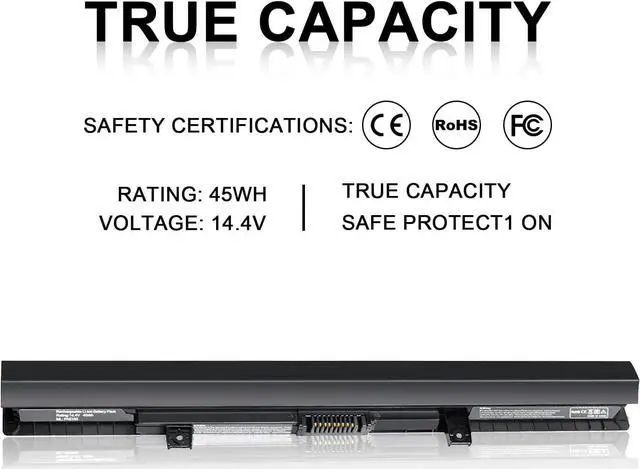 Alt view image 5 of 7 - New Replacement PA5185U-1BRS Laptop Battery for Toshiba Satellite C50 C55 C55D C55T L55 L55D L55T Series fit C55-B5200 C55-B5270 C55D-B5310 PA5184U-1BRS PA5186U-1BRS PA5195U-1BRS - 12 Month Warranty