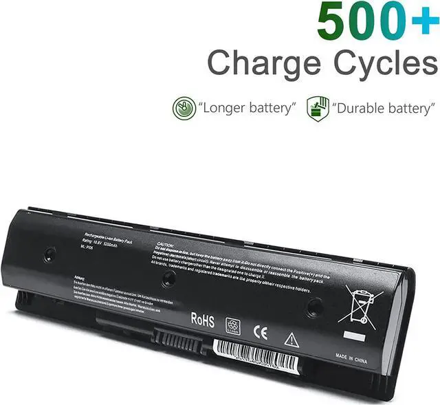 Alt view image 2 of 6 - Tinkon PI06 P106 Notebook Battery 710416-001 710417-001 Replace for HP Envy Pavilion 14 15 17 touchsmart 17 17-E000 Series Laptop HSTNN-LB4N HSTNN-LB40 HSTNN-YB4N