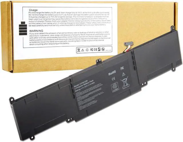 Main image of Q302L Laptop Battery Replacement for Asus C31N1339 ZenBook UX303 UX303L UX303LA UX303LB UX303LN UX303UB TP300L Q302L Q302LA Serie 0B200-9300000 3ICP7/55/90