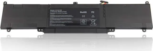 Alt view image 5 of 5 - Q302L Laptop Battery Replacement for Asus C31N1339 ZenBook UX303 UX303L UX303LA UX303LB UX303LN UX303UB TP300L Q302L Q302LA Serie 0B200-9300000 3ICP7/55/90