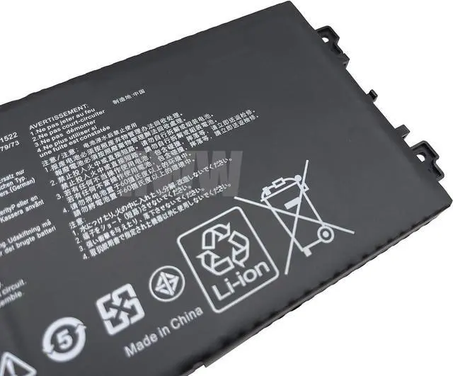 Alt view image 3 of 4 - HWW New 11.4V 45Wh 3950mAh C31N1522 Battery Compatible with Asus Q553U N593UB N593UB-1A 0b200-01880000 C31PMC6 Series