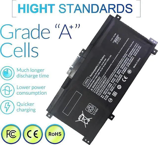 Alt view image 5 of 7 - LK03XL Battery for Hp Envy x360 Convertible 15m-bp1xx 15m-cn0xxx 15-cn0xxx 15m-cp0xxx 17m-ae0xx 17-bw 17m-ae111dx 15m-cn0012dx 15m-cn0011dx 15m-bq021dx 15m-bp112dx 916368-421 L09281-855 916814-855