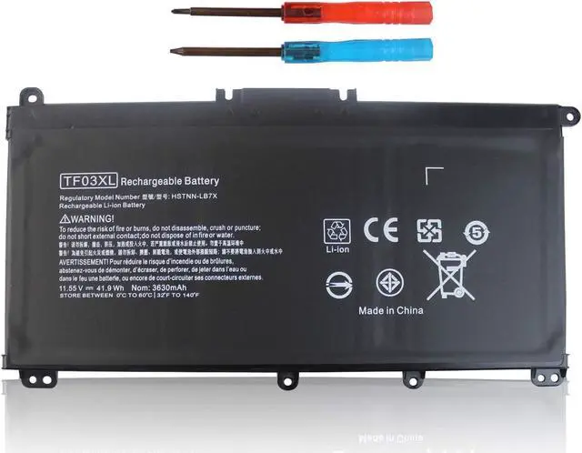 Main image of TF03XL 920070-855 Battery for HP Pavilion 17 15 14 17-AR050WM 15-CC023CL 15-CC050WM 15-CC060WM 15-CC123CL CC563ST 15-CD040WM 17-AR 15-CC 15-CD 15-CK 14-BF 920046-121 421 541 HSTNN-LB7X IB7Y Laptop