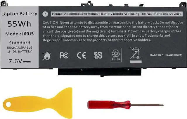 Main image of TREE.NB Battery for Dell Latitude E7470 E7270 7470 7270 7.6V 55Wh Battery Type MC34Y 242WD 1w2y2 J60J5