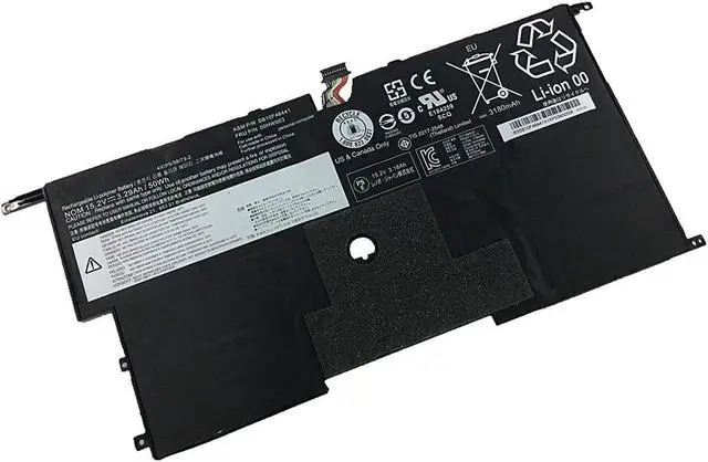 Main image of Fully 00HW003 00HW002 Replacement SB10F46440 SB10F46441 Battery Compatible with X1 Carbon3 2015 Series - 15.2V 50Wh 3.29Ah