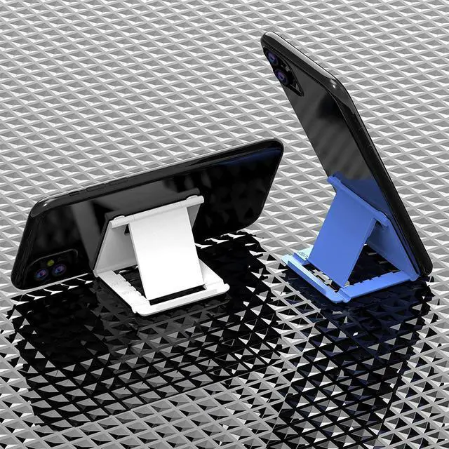 Alt view image 6 of 7 - YENIE 6PACK Desktop Cell Phone Stand Holder, Portable Universal Desk Stand for All Mobile Smart Phone Tablet Display, Welcome to consult