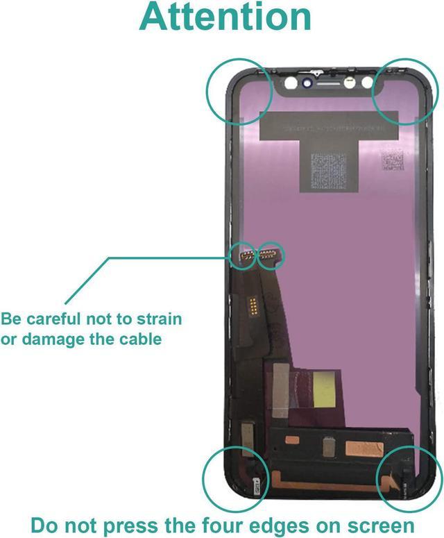 YOXINTA pour Ecran iPhone XR 6.1'', Écran iphone XR Complet LCD  Replacement, Écran iphone XR Tactile 3D Numériseur Assemblage Complet Cadre  étanche Autocollant+Protecteur d'écran Trempé : : High-Tech
