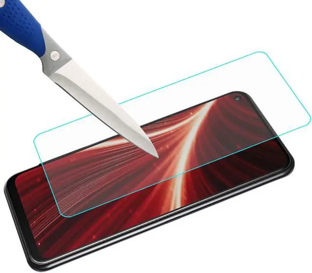 Alt view image 5 of 6 - Mr.Shield [3-Pack] Designed For TCL 10 5G UW [Tempered Glass] Screen Protector [Japan Glass With 9H Hardness] with Lifetime Replacement, Welcome to consult
