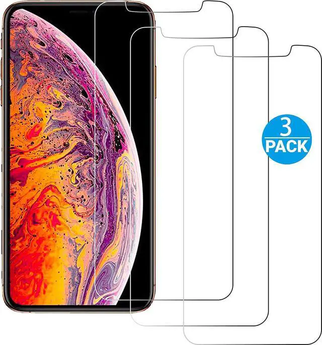 Alt view image 2 of 7 - Ailun for Apple iPhone 11 Pro/iPhone Xs/iPhone X Screen Protector,3 Pack, 5.8 Inch Display, Tempered Glass 2.5D Edge Work Most Case [NOT for iPhone 11 6.1 inch]