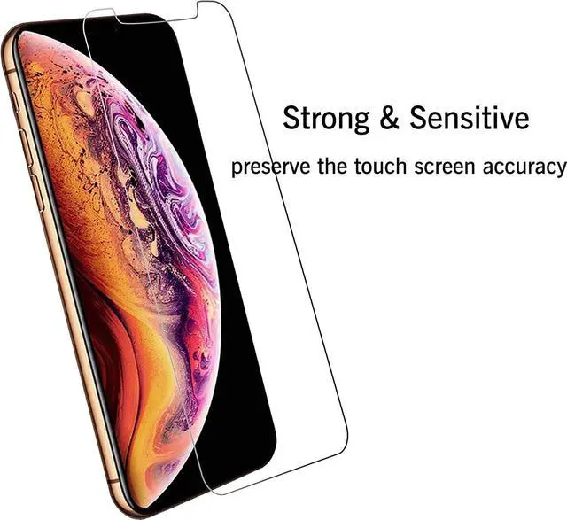 Alt view image 4 of 7 - Ailun for Apple iPhone 11 Pro/iPhone Xs/iPhone X Screen Protector,3 Pack, 5.8 Inch Display, Tempered Glass 2.5D Edge Work Most Case [NOT for iPhone 11 6.1 inch]