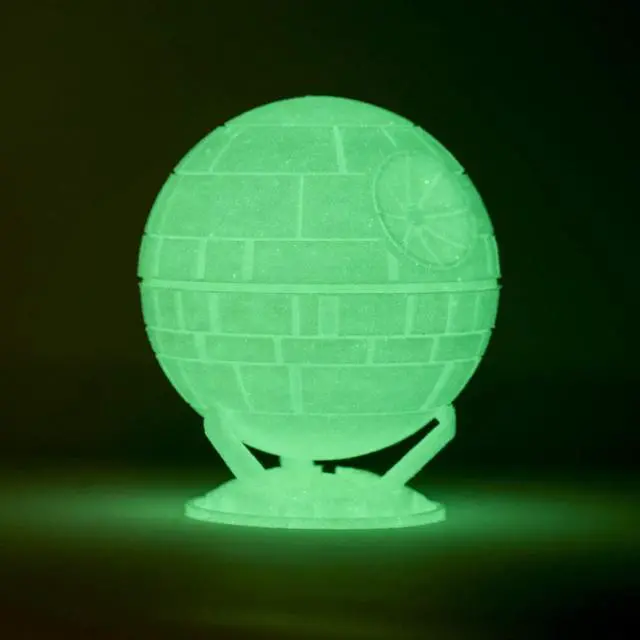 Alt view image 4 of 7 - Gizmo Dorks 3mm (2.85mm) PLA Filament 1kg / 2.2lb for 3D Printers, Glow in The Dark