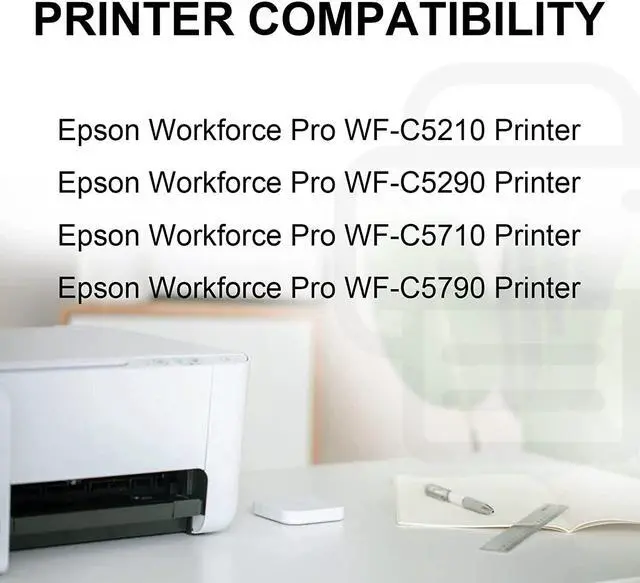 Alt view image 2 of 6 - NoahArk 1 Pack T902XL Remanufacture Ink Cartridges Replacement for Epson 902 XL 902XL for Workforce WF-C5210 WF-C5290 WF-C5710 WF-C5790 Printer (1 Yellow)