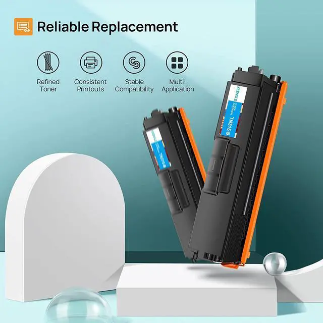 Alt view image 2 of 7 - KEENKLE Compatible Toner Cartridge Replacement for Brother TN315 TN310 TN-315 use for Brother HL-4140CW HL-4570CDW HL-4570CDWT MFC-9560CDW MFC-9970CDW Printer Tray (Black Cyan Yellow Magenta, 4 Pack)